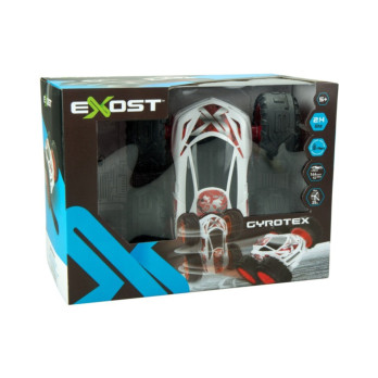 Silverlit Exhost Gyrotex Remote Control auto-balancing twists and drives vehicle