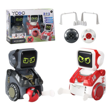 Silverlit Kickabot Twin Pack Remote Control 4 directional movement LED backlit face