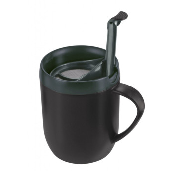 Zyliss Smart Cafe Mug Graphite double wall with lid