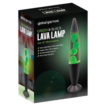 Global Gizmos Green Lava Lamp 16"