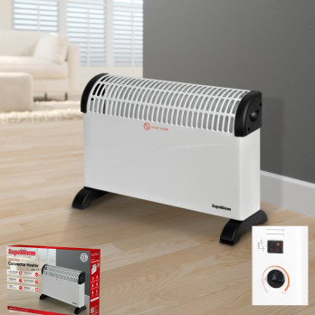 SupaWarm Convector Heater 2000w 3 heat settings overheat safety Thermostatic control