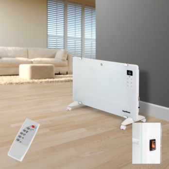 SupaWarm Glass Panel Heater With WiFi Control 2000w IP24