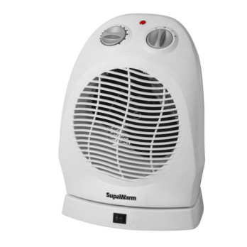 SupaWarm Deluxe Oscillating Fan Heater 2400w