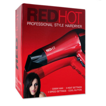 Redhot Professional Hair Dryer 2000w 3 Heat Settings 2 Speed Settings