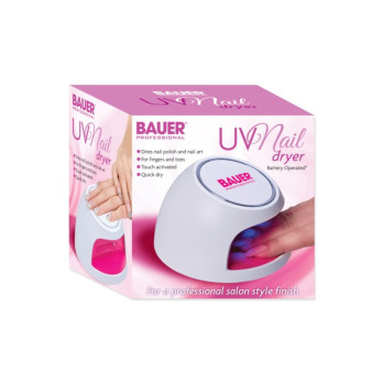 Bauer UV Nail Dryer Battery operated for hand fingers and toes