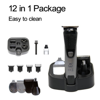 Extrastar Professional Clipper 12 In 1 Cordless Rechargeable USB charging