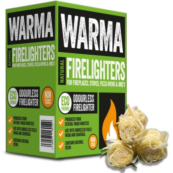 Warma Eco Wood Wool Firelighter 30 Box