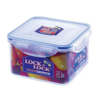 Lock & Lock Square Container 1.2L (155 x 155 x 87mm)