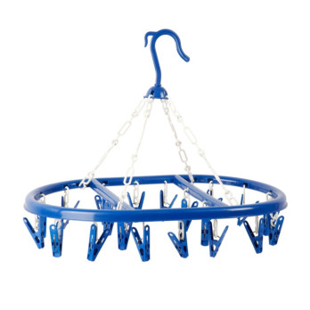 SupaHome Oval 20 Peg Blue Airer 43cm x 30cm