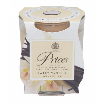 Price's Candles Scented Jar Sweet Vanilla