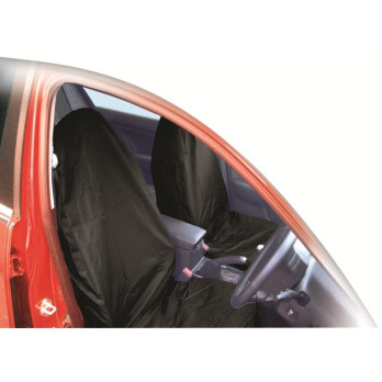 Streetwize Water Resistant Seat Protectors Black 32" water-resistant, durable nylon seat covers