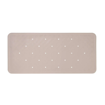 Croydex Basics Rubber Bath Mat Beige