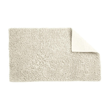 Croydex Cream Cotton Bathroom Mat Textile Bath Mats/Cream