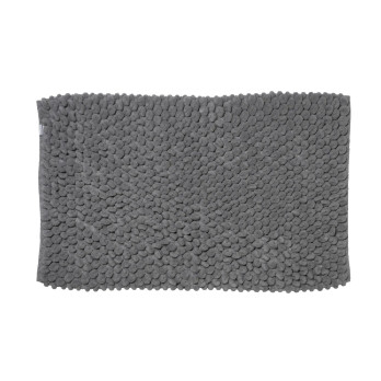 Croydex Grey Soft Cushioned Bathroom Mat Textile Bath Mats/Grey