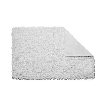 Croydex White Cotton Bathroom Mat Textile Bath Mats/White