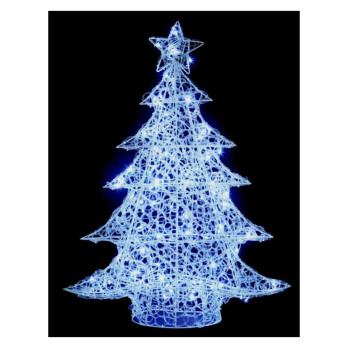 Premier 1m Acrylic Christmas Tree 120 White LEDs