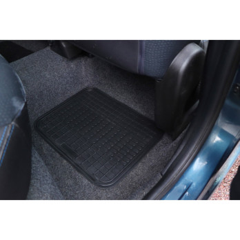 Streetwize Promotional Rubber Mat Set Black 4 Piece