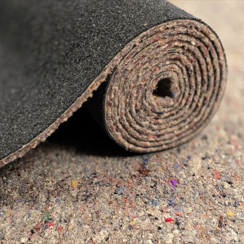 Super Rubber Backed Insulation Fabric - Impact Noise Acoustic properties Heat Insulation 137cm Wide