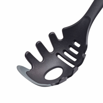 Chef Aid Spaghetti Ladle silicone edge ideal for non-stick surfaces without scratching or damaging