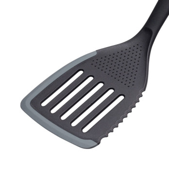 Chef Aid Slotted Turner non-slip grip handle ideal for non-stick surfaces