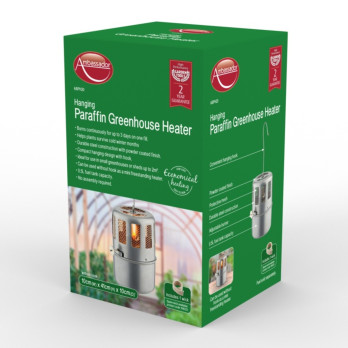 Ambassador Hanging Paraffin Heater Ideal for small greenhouses or shed