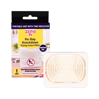 Zero In 90 Day Knockdown Flying Insect Killer built-in date reminder slider