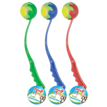 Pets at Play Ball Launcher 50cm Vibrant, easily noticeable for long throws