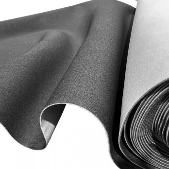 Titanium Car Headliner fabric 2MM foam backed Automobile Trimmings Upholstery 140CM Wide