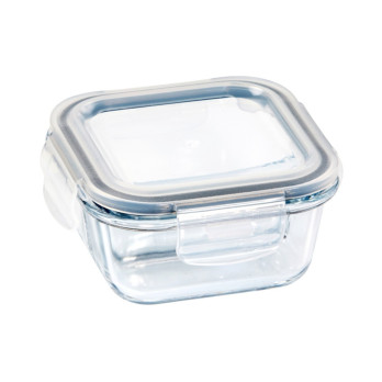 Wiltshire Square Glass Food Container 300ml capacity