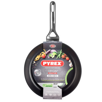 Pyrex Origin+ Frying Pan 24cm forged aluminum 3-layer non-stick coating