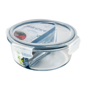 Wiltshire Round Glass Food Container 950ml capacity