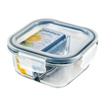 Wiltshire Square Glass Food Container 500ml capacity