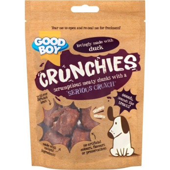 Crunchies Duck for Dogs over 30% duck breast meat satisfying crunch