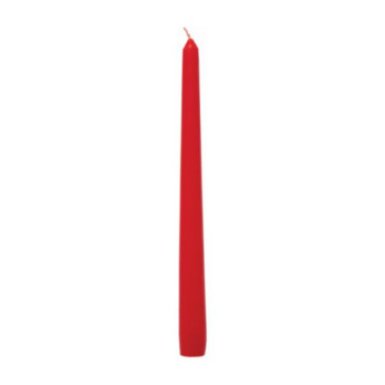 Price's Candles Tapered Unwrapped Dinner Candle (50 Pack Red)