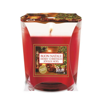 Price's Candles Petali Medium Candle Jar Merry Christmas