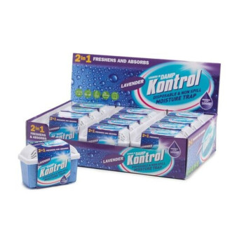 Kontrol Mini Moisture Trap Lavender Scent - discreet 2-in-1 room freshener and moisture trap