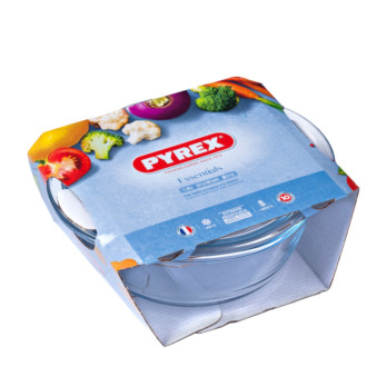 Pyrex Essentials Round Casserole 1.3L