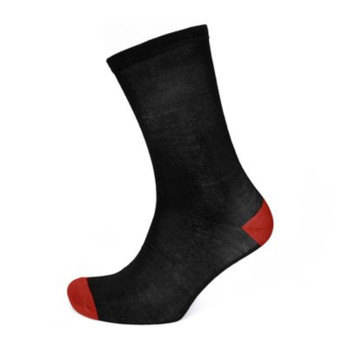 RJM Mens Contrast Heel & Toe Socks Pack 5