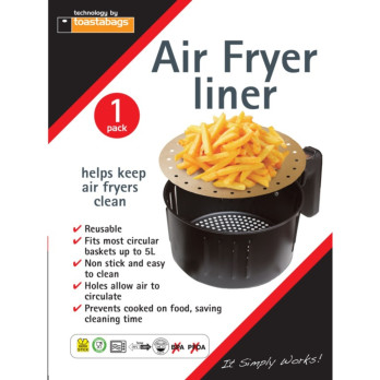 Planit Air Fry Liner Natural Single Non stick & resuable