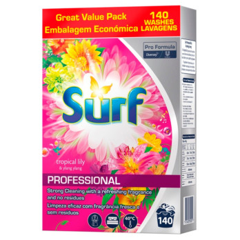 Surf Professional Washing Powder 140 Wash Tropical Lily 8.4kg