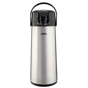 Thermos Lever Action Pump Pot 2.5L Stainless Steel vacuum insulated