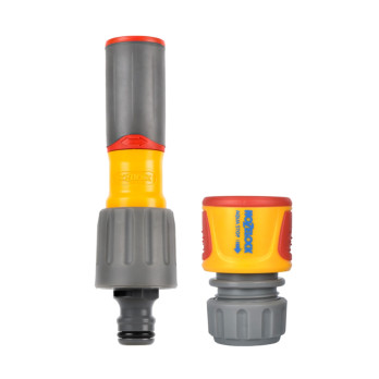 Hozelock 3 in 1 Nozzle Plus & Aquastop