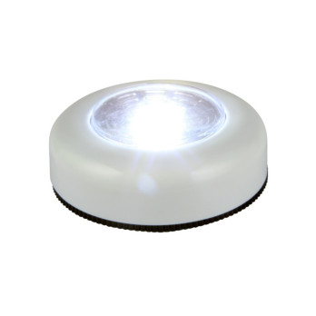 Securlec LED Push Light Twin Pack Ideal for sheds garages caravans cupboards wardrobes