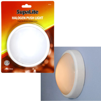 SupaLite Halogen Push Light 14cm