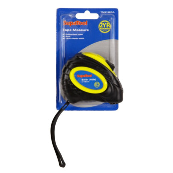 SupaTool Rubberised Tape Measure 5m x 19mm