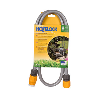 Hozelock Hose Connection Set 1.5m 2 x 2166 Hose End Connectors