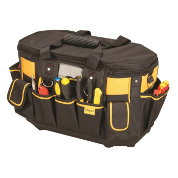 Stanley Fatmax Rigid Top Tool Bag padded shoulder strap &  rubber grip handle