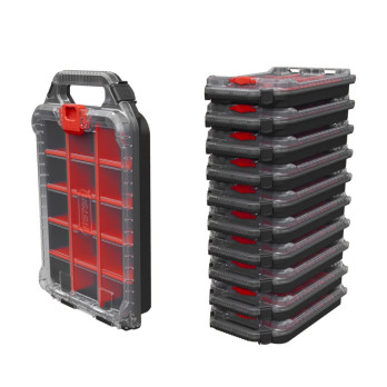 Keter Stack N Roll Half Organiser easy portability 15-section dividers with IP54 seal