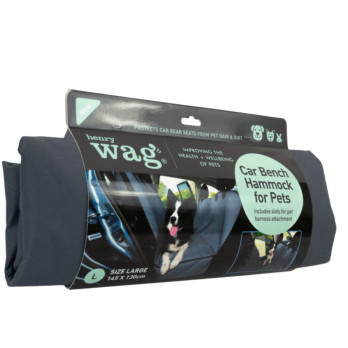 Henry Wag Pet Car Bench Hammock Size: 145cm x 130cm