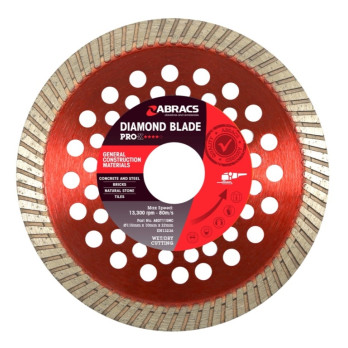 Abracs Gcm-Pro-X Diamond Blade 115mm x 10mm x 22.23mm